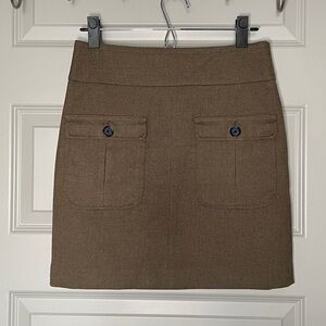 LOFT Utility Shift Skirt - Size 4P
